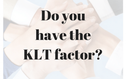Do you have the KLT factor?